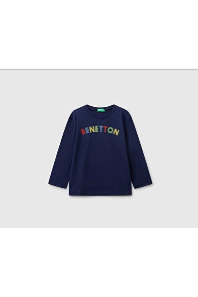 United Colors of Benetton ERKEK BEBEK 3I1XG10HS BASKI DESEN TİŞÖRT GKB0024