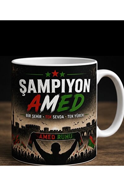 sultan hediyelik Diyarbakır Amedspor Fan Mug Amedspor 21 Design Ceramic Coffe...