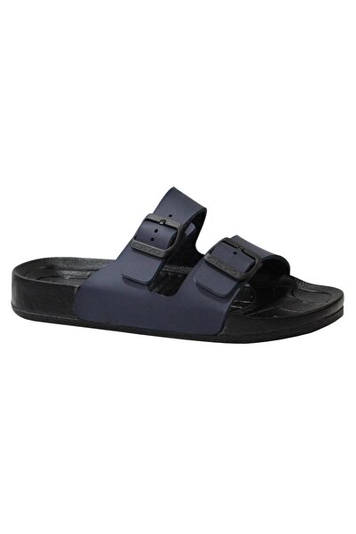 Ceyo Bermuda-M2 Lacivert Ortapedik Erkek Terlik & Sandalet