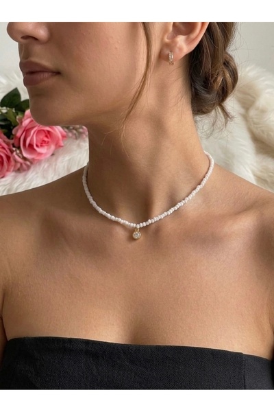 Necklace White Angel