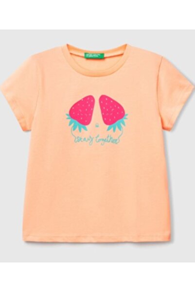 United Colors of Benetton Girl baby 3jerg10j3 benetton t-shirt gkb1121