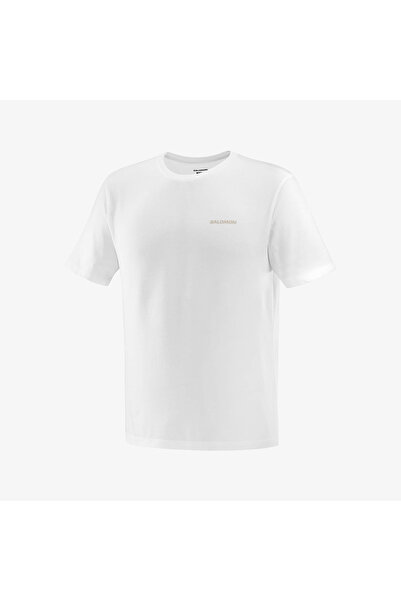 Salomon CHAMONIX Erkek Tişört White LC2364300
