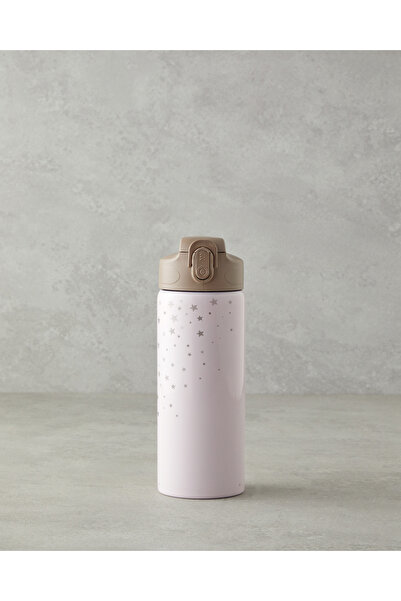 English Home Good Mood Kids Stars Çelik Termos Bardak 600 ml Kahverengi