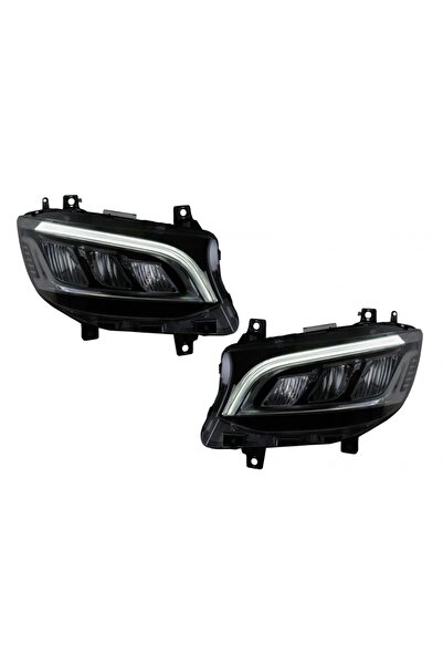 tuningset Faruri LED compatibile cu Mercedes Sprinter III W907 W910 2019-2027