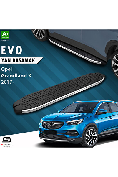 S Dizayn Opel Grandland X Evo Krom Yan Basamak 183 Cm 2017-2024 A+ Kalite OP-...