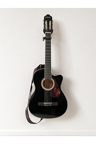 SALVADOR YNK2003C Klasik Gitar Kesik Kasa Cutaway Sap Ayarlı (Pedli Kılıf, Ka...