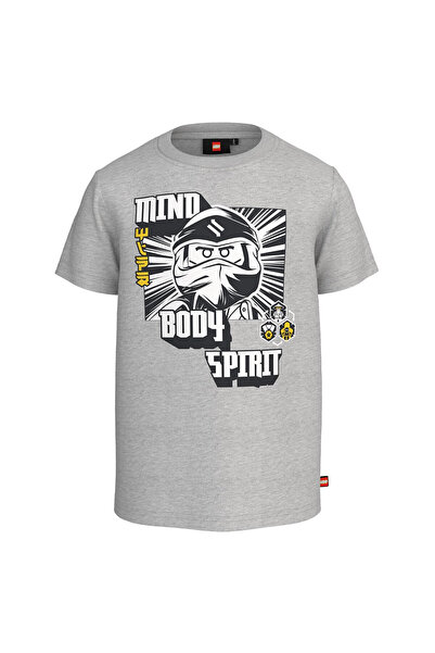 LEGO LWTAYLOR 107-Grey-128 tricou pentru copii