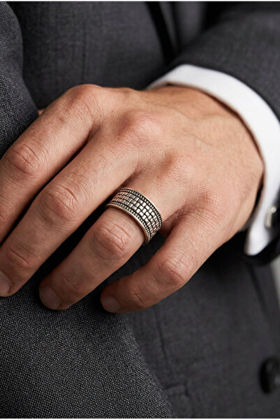 Begondio Special Design Masculine Adjustable Men's Ring