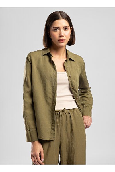 Lee Cooper Green Women's Shirt 262 Lcf 241001 Hadden