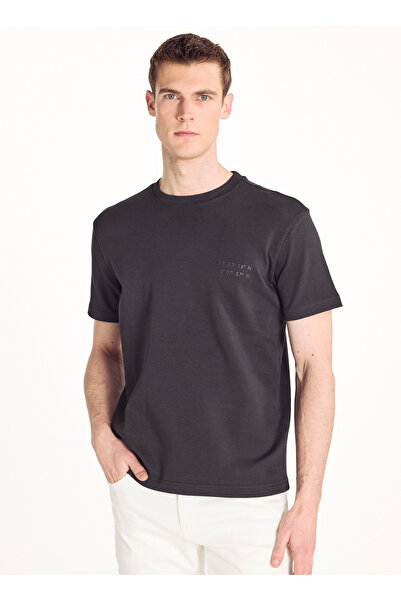 Ted Baker Siyah Erkek T-Shirt TBMRTS1055