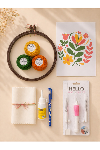 Fine Embroidery Thread Punch Trial KIT (SET-1)