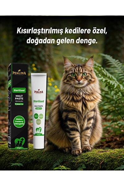 Perlina KISIR KEDİ (STERILISED) MALT PASTE