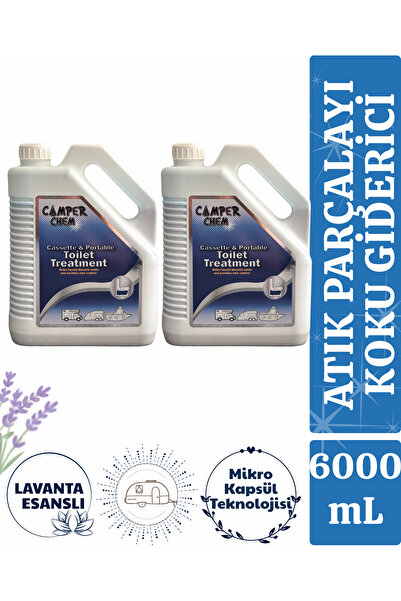 CAMPER CHEM Karavan Tekne Tuvalet Kimyasalı - Toilet Treatment-atık Parçalayı...