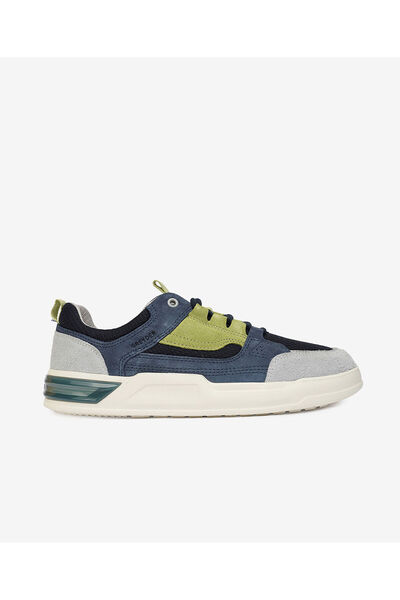 Greyder Erkek İndigo Hakiki Deri Sneaker Ayakkabı 4Y1SA17481