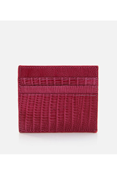 Hotiç Men's Leather Pink Card Holder