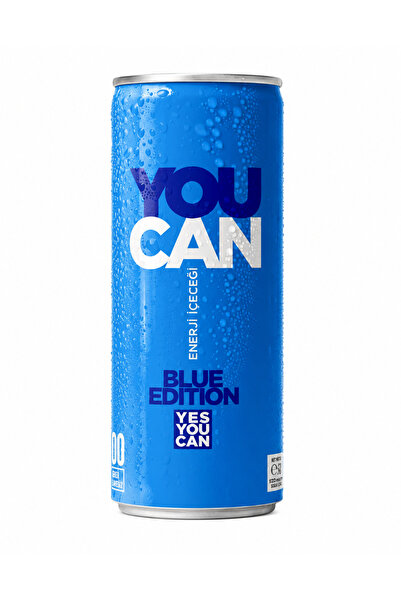YOU CAN Blue Edition Enerji İçeceği 250 ml 24'lü