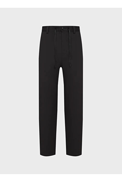 BOSS Lastikli Bel Normal Paça Siyah Erkek Chino Pantolon Chino-ST-P_50554023