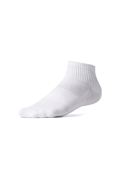 fnan Airfeet Breathable Cotton Low-Cut Socks - Medium (22–24 cm) - White