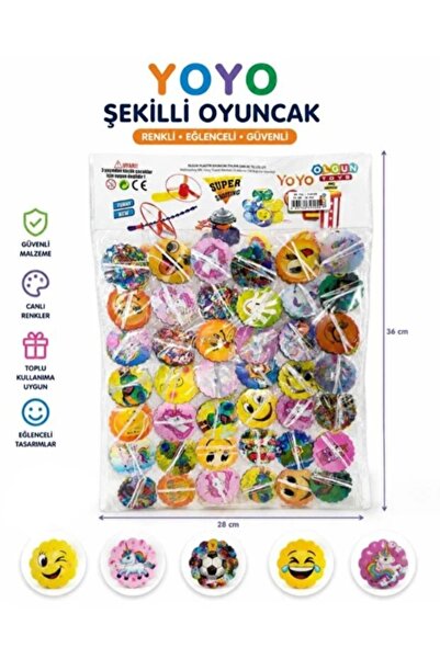 MyClean Oyuncak Pervane İpli Fırfır Hologramlı Resimli 2 Adet
