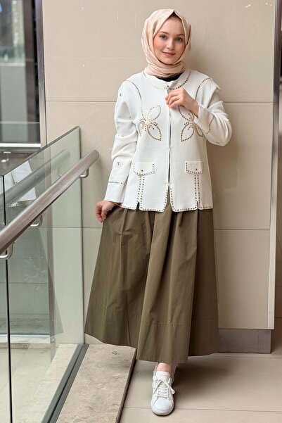 sentez giyim Sentez Ely Elastic Waist Skirt