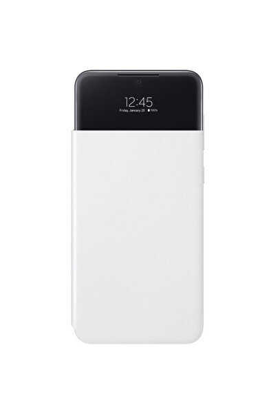 Samsung Galaxy A33 (5G); Husă portofel Smart S View (EE); Alb