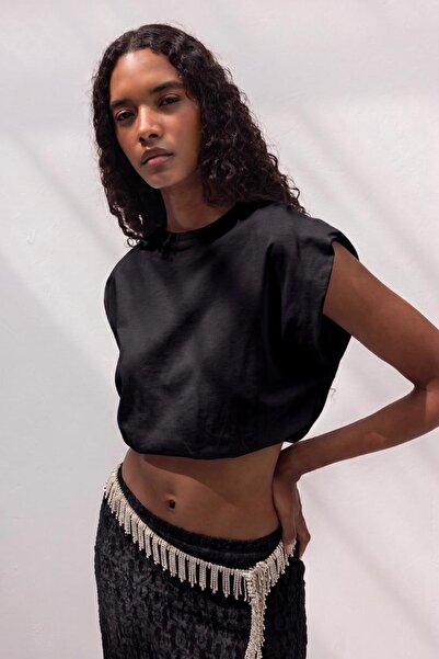 BSL Crop Balon Tshirt