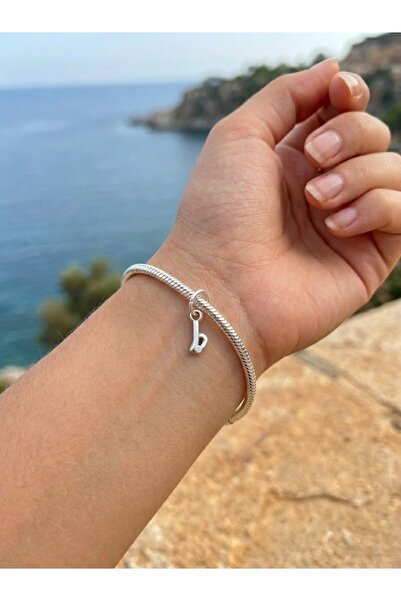 My Story 'B'' Harfi Charm (Gümüş)