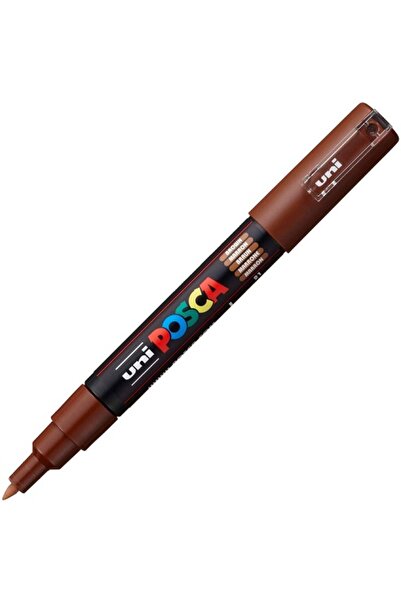 Uni Posca Marker Posca PC-1M Vârf Extra Fin 0.7-1 mm Maro