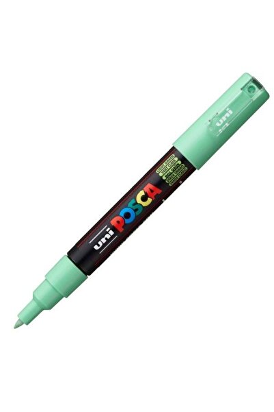 Uni Posca Marker Posca PC-1M Vârf Extra Fin 0.7-1 mm Verde Deschis