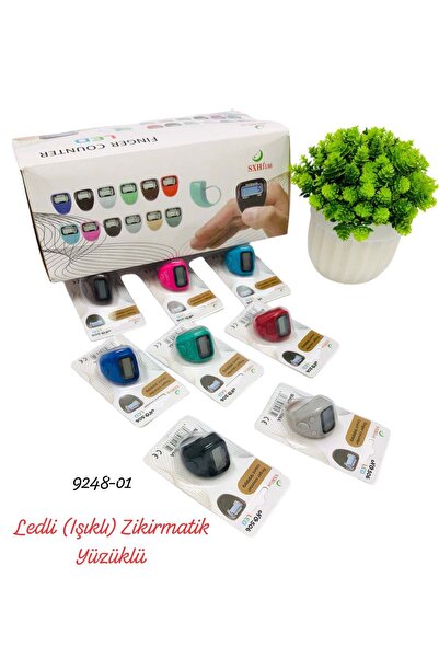 Sedef 9248 Ledli (Işıklı) Zikirmatik Yüzüklü