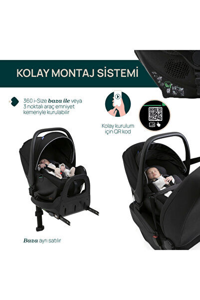 Chicco KORY PLUS SPECIAL B.CAR SEAT BLACK RELUX