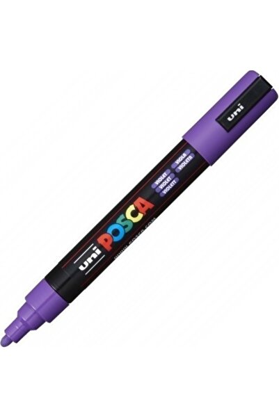 Uni Posca Posca PC-5M Marker, medium tip 1.8-2.5 mm, violet