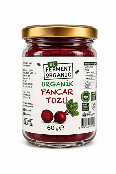 BE FERMENT Be Ferment Organic Pancar Tozu 60 gr