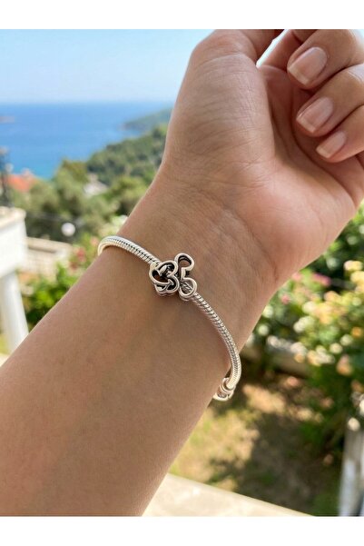 My Story Mickey Mouse Figürü Gümüş Charm