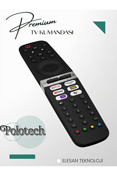 POLOTECH Arçelik Beko uyumlu android smart tv kumandası uzaktan kumandalar