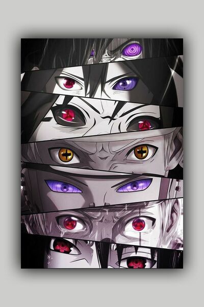 Luna Marissa Anime Naruto 7 Poster - Çerçevesiz Duvar Posteri