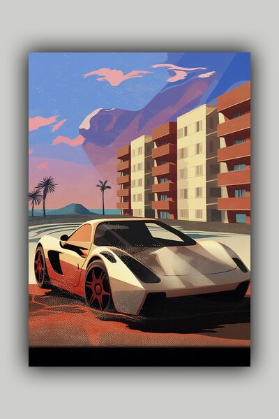 Luna Marissa Vintage αφίσα Gta Vice City χωρίς πλαίσιο τοίχου
