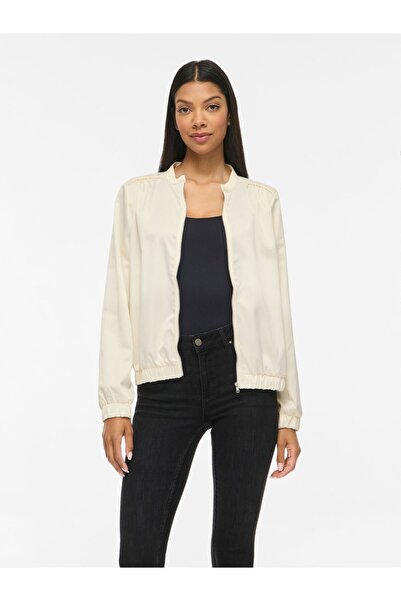 VILA Bomberjacke VIELLIE Zip-up