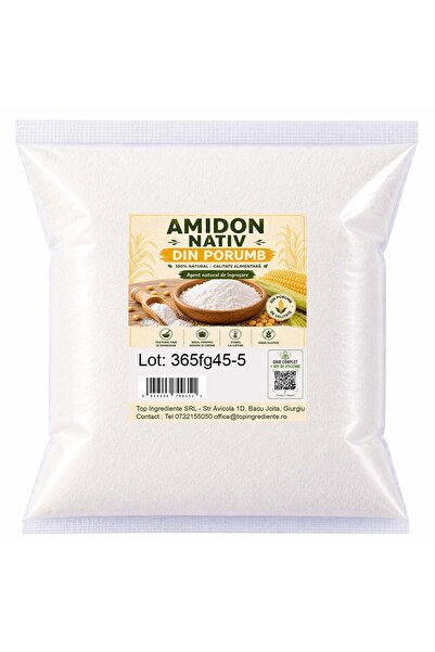 Top Ingrediente Amidon Alimentar Din Porumb - 5kg