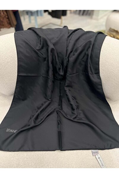 Modario Black Snowflake Jacquard Shawl - 1 - Standard