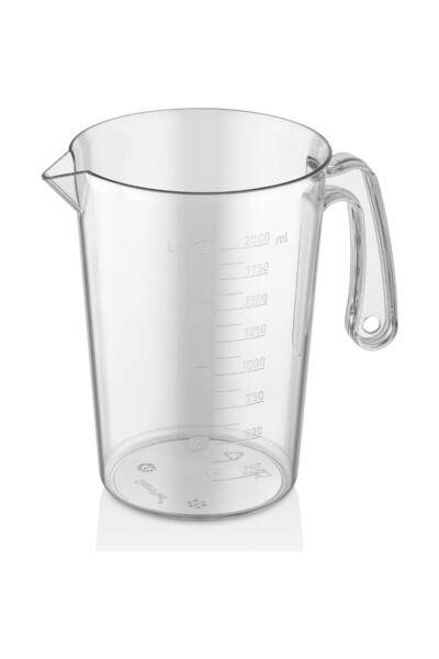 Genel Markalar 2000 ml , Yarı Şeffaf,dereceli, Ölçü Kabı 2 Lt