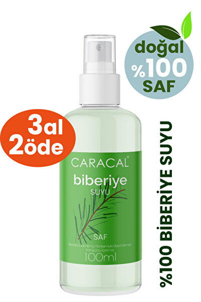 caracal Saf Biberiye Suyu Güçlendirici Saç Toniği Nemlendirici Tonik Doğal Sa...