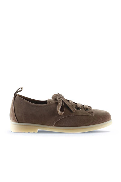 Bueno Shoes Pantofi cu toc mic pentru femei din piele intoarsa de nurca 01wt3304
