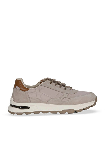 Bueno Shoes Beige Suede-Parachute Men's Sports Shoes 07Ma28752538