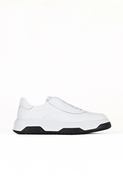 Bueno Shoes White Leather Women's Sports Shoes 16Wa8224