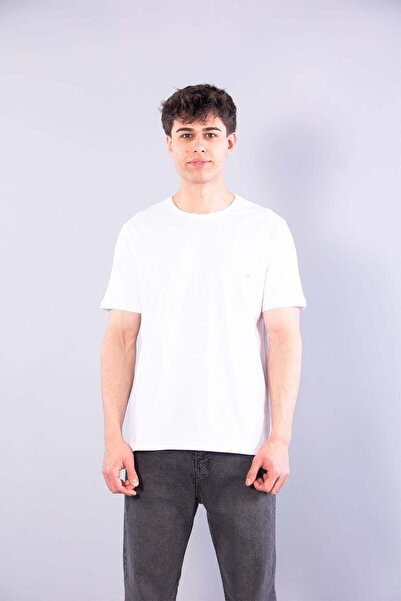 Mckanzie 7410 Tricou cu guler rotund, imprimat cu linie injectată pe pieptul ...