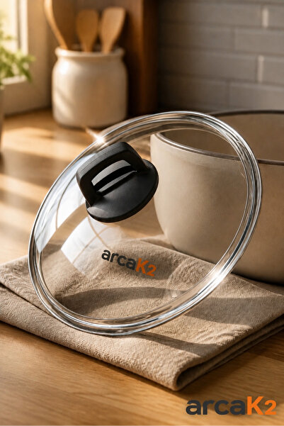 arcaK2 Pilav Tenceresi Için Orjinal Kulp Ve 26 Cm  Cam Kapak (dikkat Sadece C...