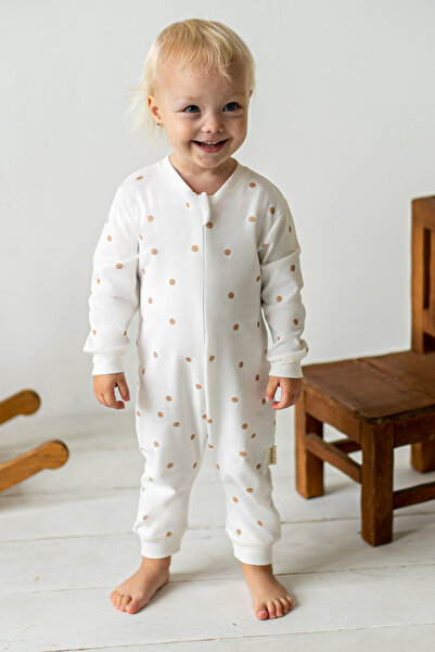 Baby Kids Girls Boys Printed Jumpsuit Seasonal Long Sleeve Elastic Jumpsuit