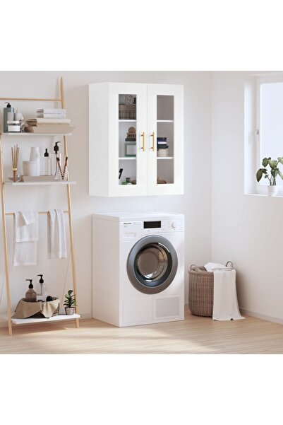 Concept Dulap cu montaj pe perete, alb, 69,5x34x90 cm