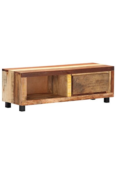Concept Comodă TV, 100 x 30 x 33 cm, lemn masiv reciclat